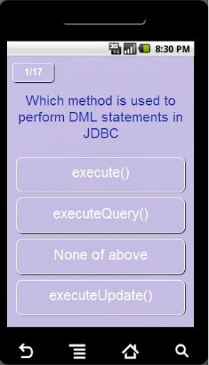 Java Quizz