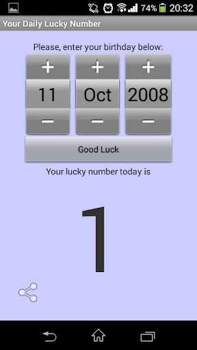 【免費娛樂App】Your Daily Lucky Number-APP點子