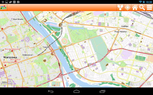 Warsaw Offline mappa Map Screenshots 6