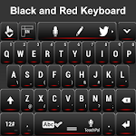 Black and Red Keyboard Apk