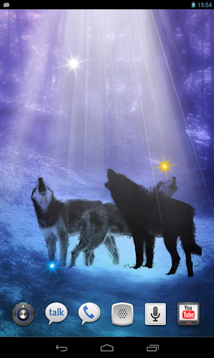 【免費個人化App】Wolf Mystic Voices HD LWP-APP點子