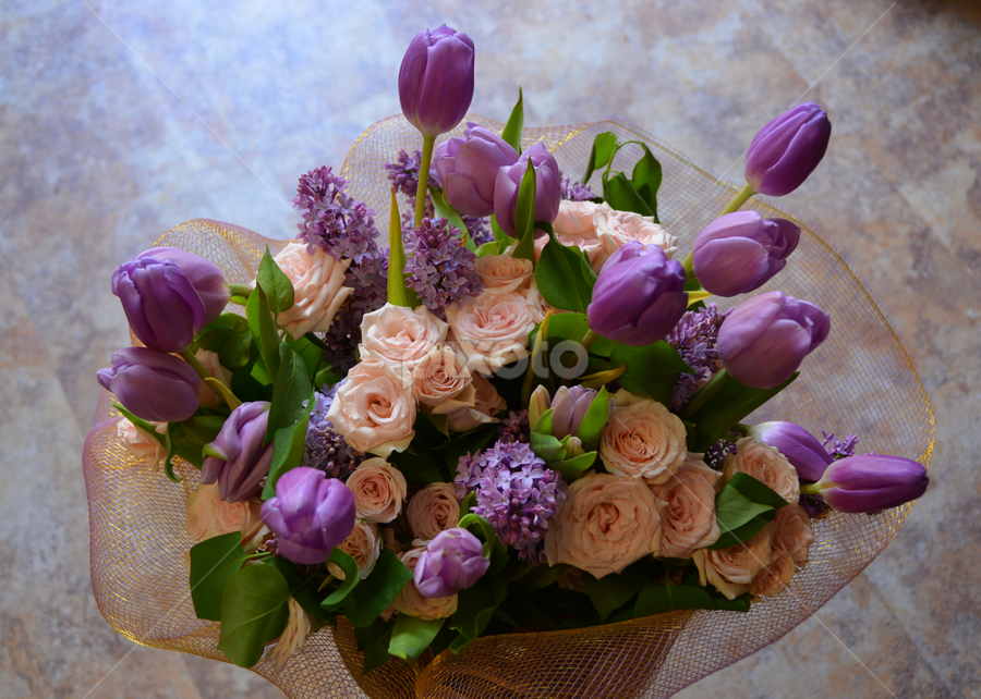 Lavender  by Rita Uriel - Flowers Flower Arangements