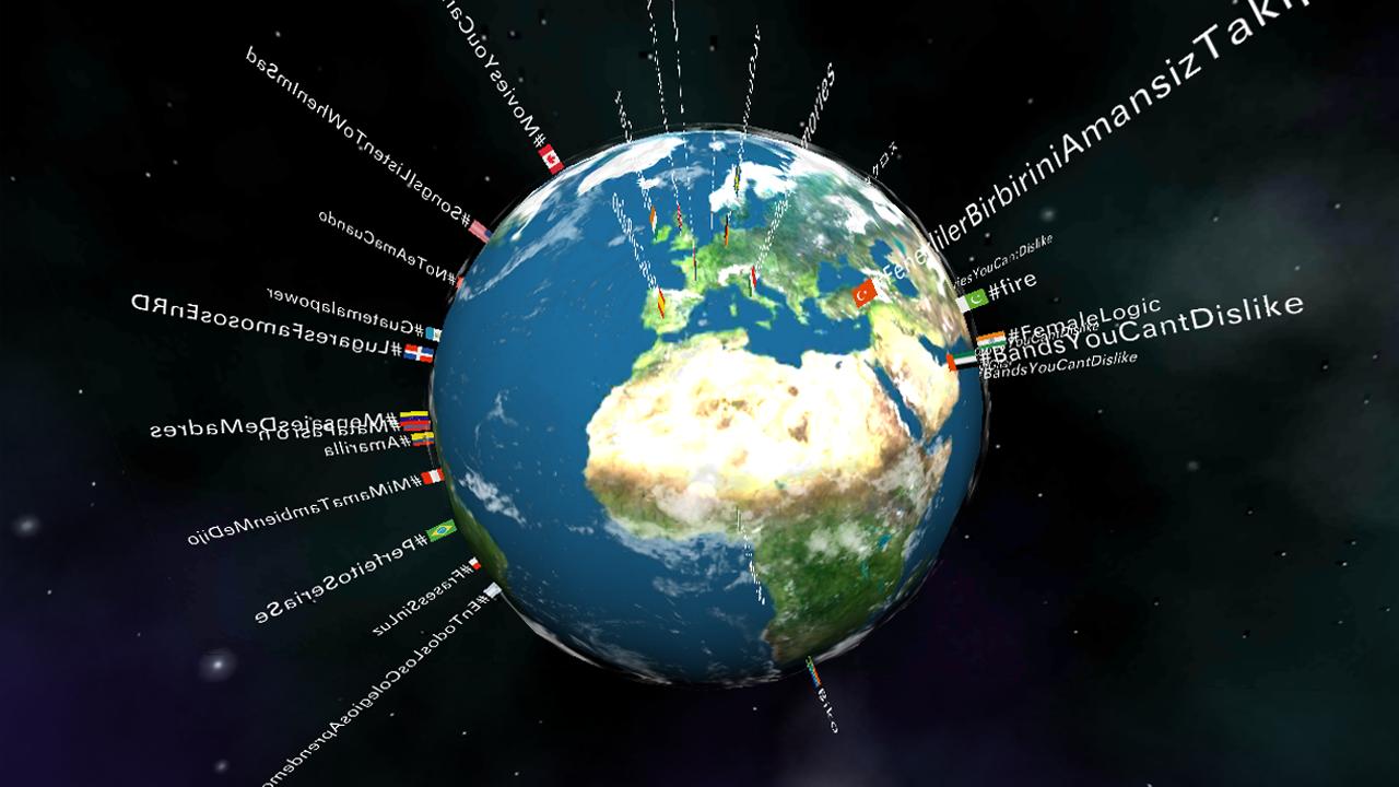 Android application World Trends screenshort