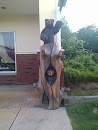 Wood Carved Bears