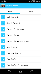 English Tenses - screenshot thumbnail