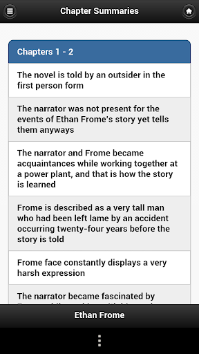 Ethan Frome: Study Guide
