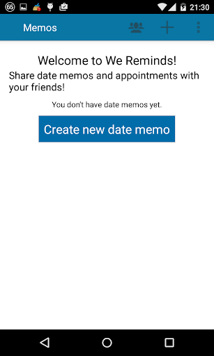 Share date memos
