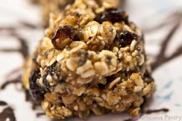 No-Bake Cranberry Oatmeal Cookies