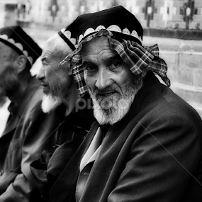 The Faces of Uzbekistan (1) by George Arnon - People Portraits of Men