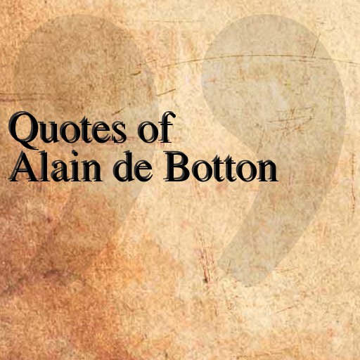 Quotes of Alain de Botton LOGO-APP點子