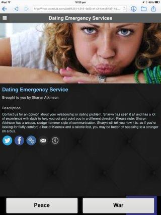 Dating Emergency Services