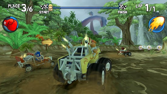 Beach Buggy Racing is a purely Mario Kart  Beach Buggy Racing v1.2.21 Apk Mod (Unlimited Money/Coins, Power-Ups)