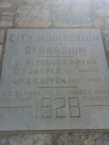 City Auditorium and Gymnasium