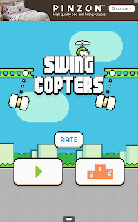 Swing Copters screenshot