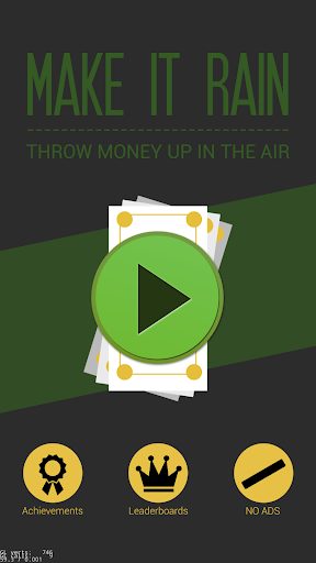 Make It Rain -Throw away money