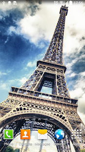 Rainy Paris Live Wallpaper(圖2)-速報App