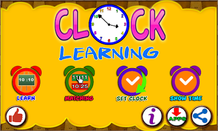 Clock Learning by Intellisense poster 1