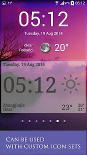 Weather ACE Clock Widget Pack(圖4)-速報App