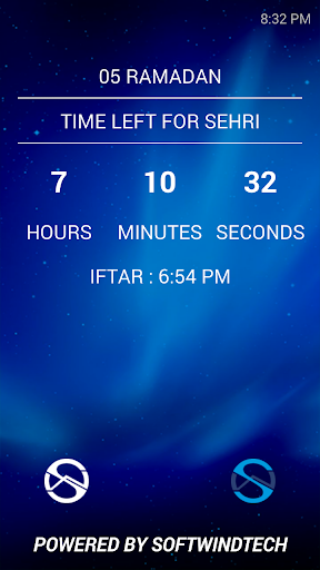 Sehri Iftar Countdown 2014