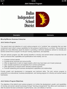 Dallas MWBE Screenshots 3