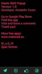 Matrix SMS Popup poster 4