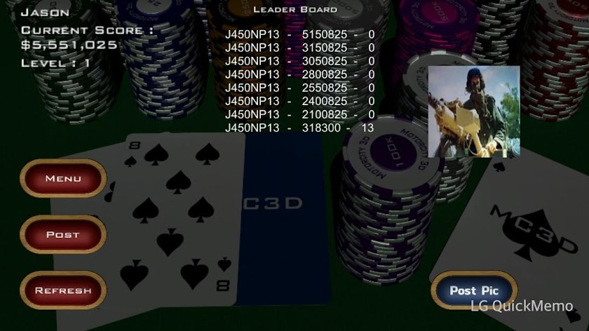 Blackjack Screen 2