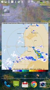 Australia Weather Radar Widget screenshot 0
