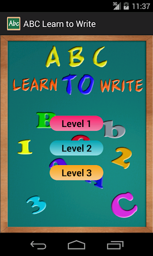 ABC Learn To Write