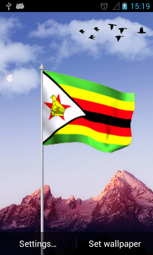 【免費娛樂App】Zimbabwe Flag Lwp-APP點子