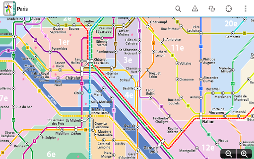 免費下載交通運輸APP|Paris Metro by Zuti app開箱文|APP開箱王