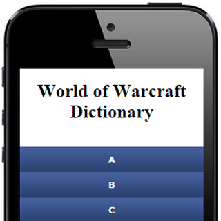 【免費書籍App】World of Warcraft Dictionary-APP點子