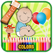 Kids Learn Color Free  Icon