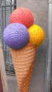 Ice Cream Cone Statue