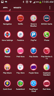How to install Red Theme Nova 2.0 mod apk for pc