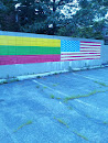 Stars and Stripes Mural