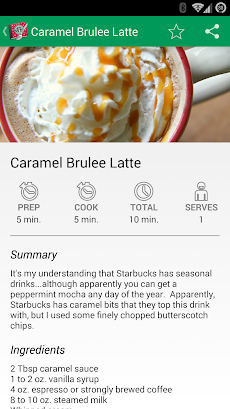 Recipe Guide for Starbucksのおすすめ画像2