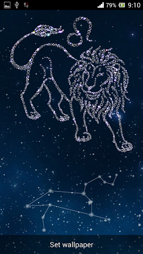 Zodiac Leo Live Wallpaper