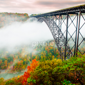 Gorge Bridge by Jim Harmer - Buildings & Architecture Bridges & Suspended Structures