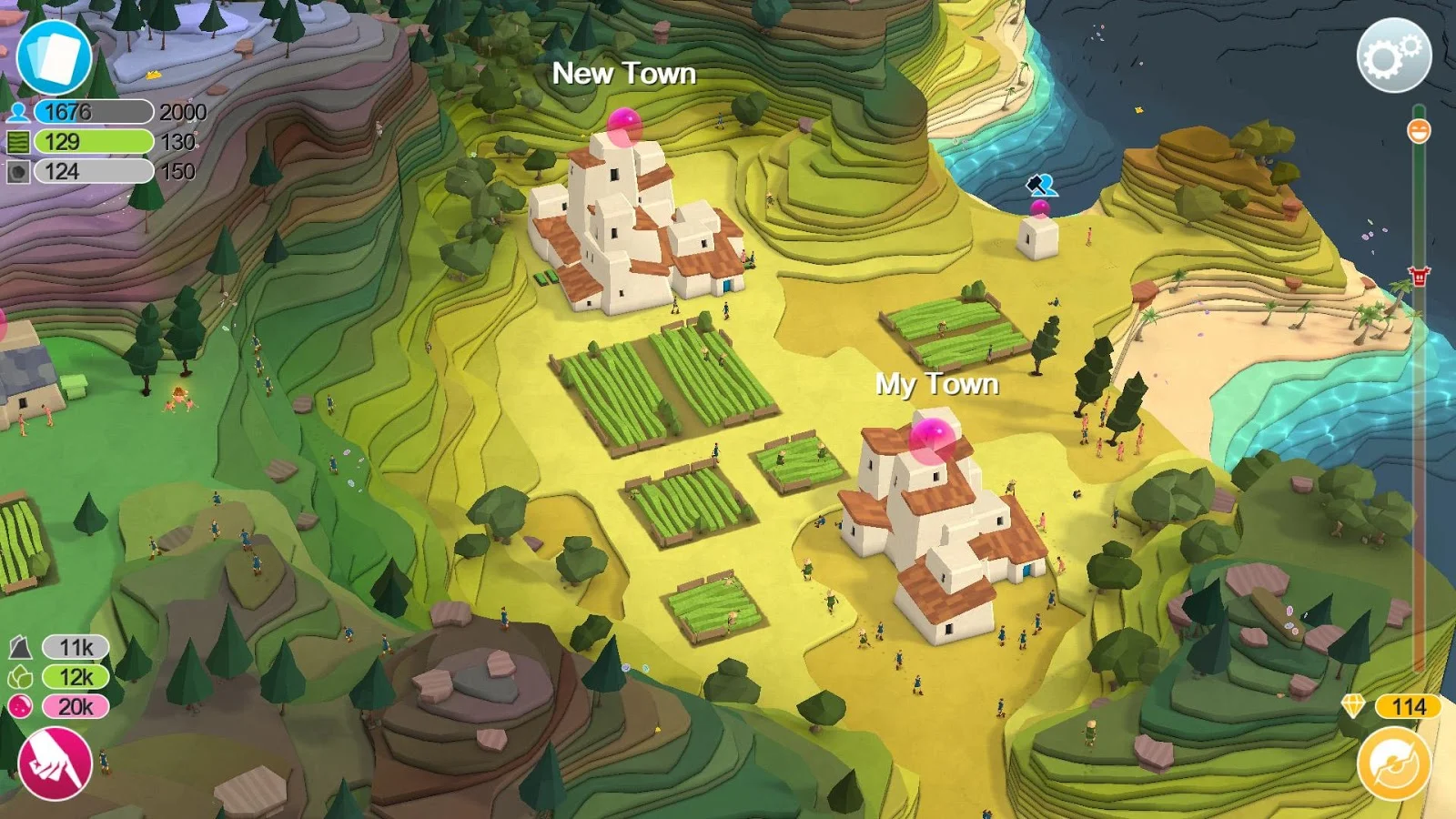 Godus - screenshot