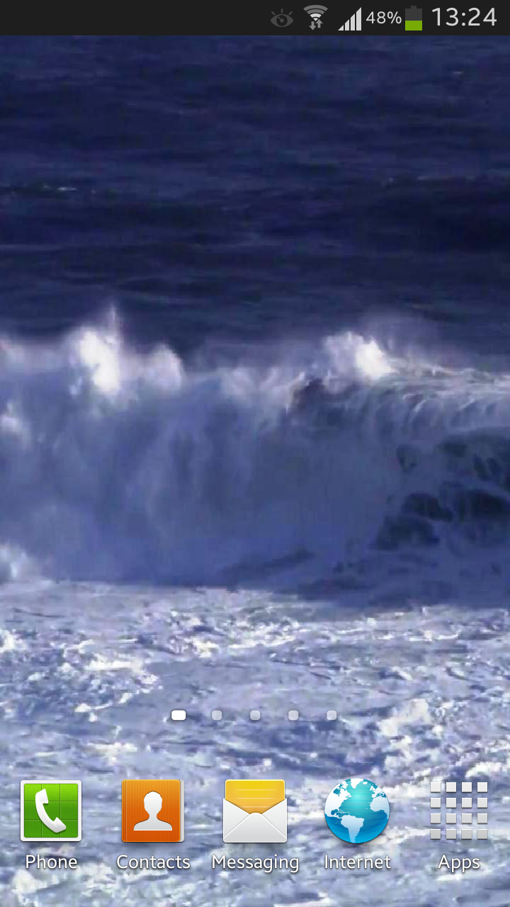 Ocean Waves Live Wallpaper HD3 Screen 3