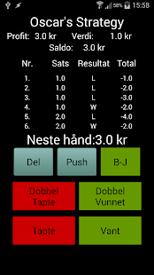 Free Blackjack Oscar's Strategy APK for Android