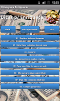 Dicas para Ficar Rico! APK Screenshot #1
