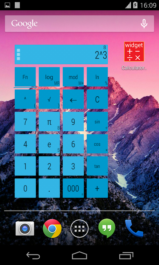 Calculator Widget Themes Android Apps on Google Play