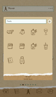 How to download My old travel note Dodol Theme patch 4.1 apk for android