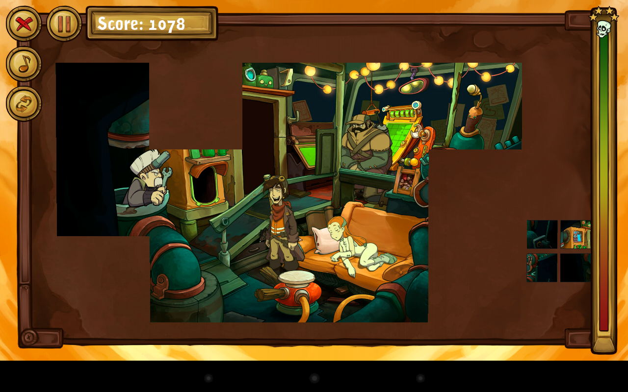 Android application Deponia - The Puzzle screenshort