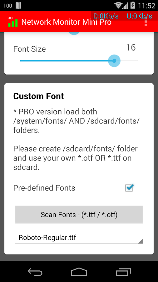   Network Monitor Mini- screenshot 