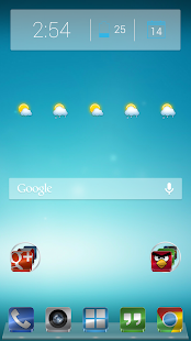 GLASS APEX/NOVA/GO/SMART THEME v7.1 APK