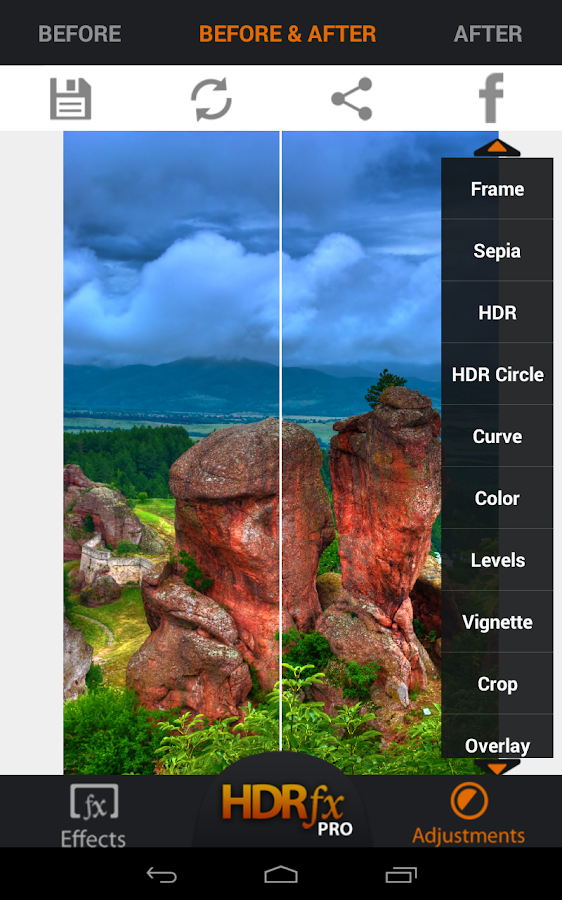   Photo Editor HDR FX Pro- screenshot  