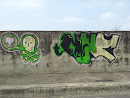 綠骷髏  Graffiti