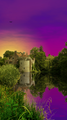 【免費個人化App】Scotney Castle Live Wallpaper-APP點子